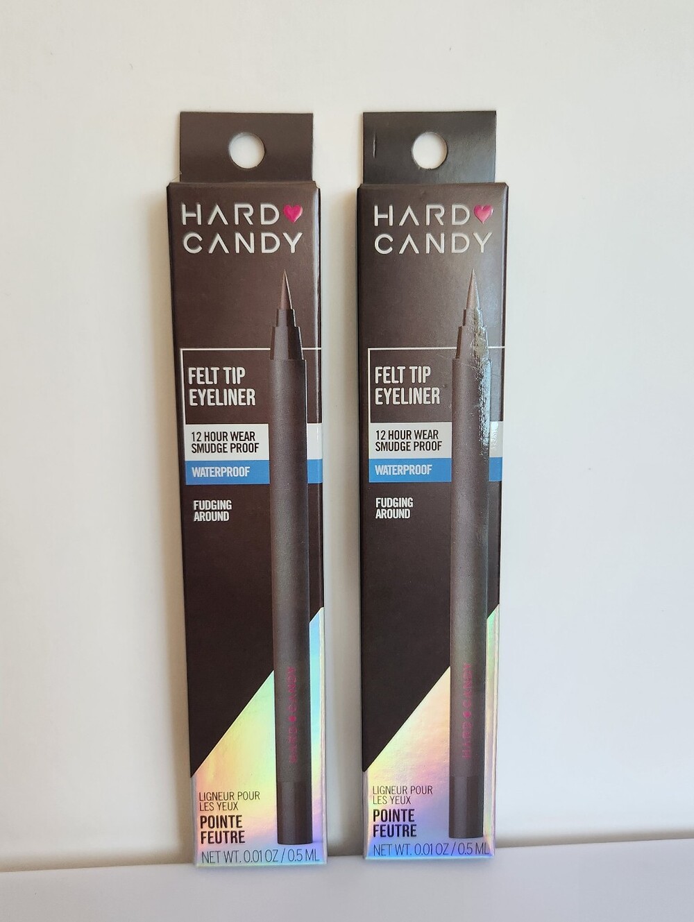 Lot of 2 #2036 Fudging Around Hard Candy Stroke of Gorgeous Felt Tip Eyeliner